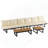 Versatile Outdoor Sofa Set with Adjustable Seats and Multiple Functional Tables-1543714089