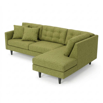 L-Shaped Sectional Sofa with Custom Fabric Options and 5-Day USA Shipping