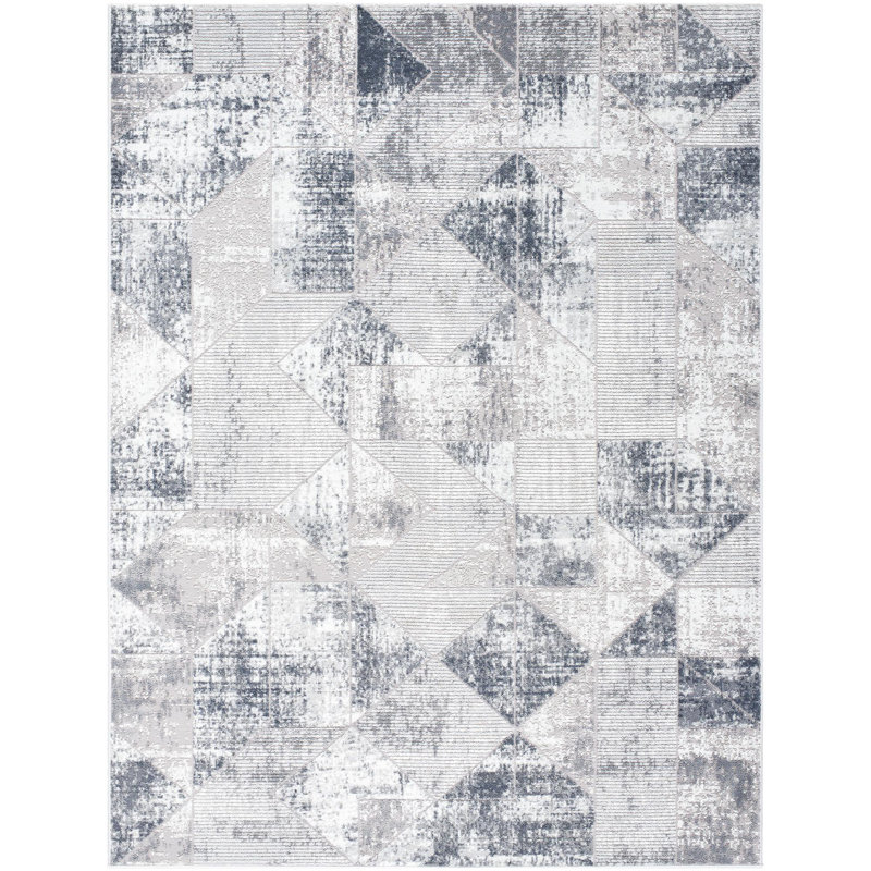 Dierks Modern Machine Woven Area Rug NST2301, Rectangle 5'3" x 7'