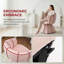 Chaise d'appoint pivotante (ensemble de 2, rose)-1096896652
