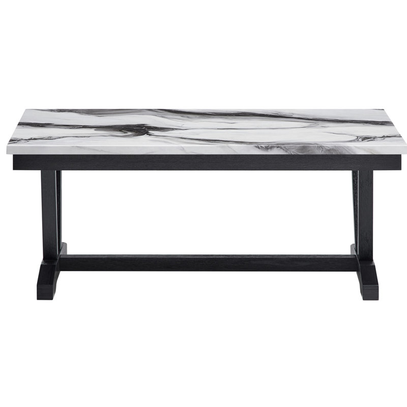 Paula Black and White Coffee Table