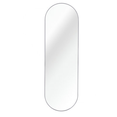 Miroir de salle de bain ou miroir de salle de bain argenté 63 X 20IN