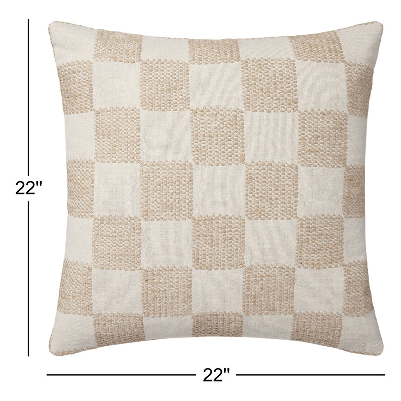 Loloi Pillow Throw, Polyester/Polyfill, Beige