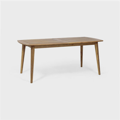 Outdoor Acacia Wood Expandable Dining Table