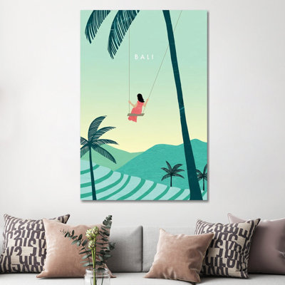 Bali by Katinka Reinke - Wrapped Canvas Painting