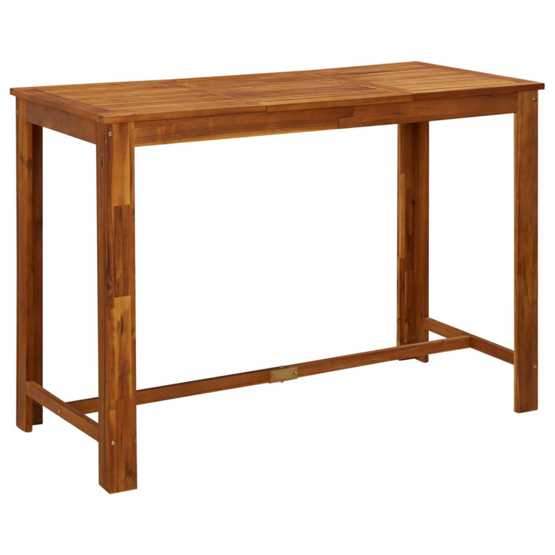 Dimtry Bar Set Wood Frame Material, Brown
