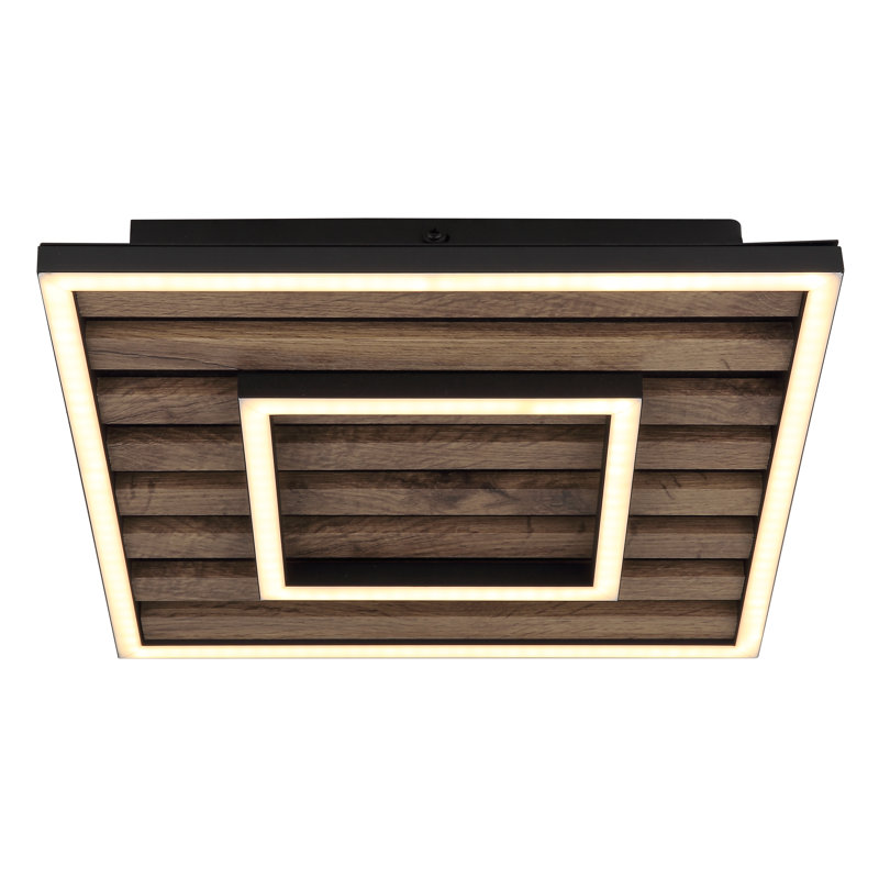 Dawyne LED Flush Mount, 6cm H x 30cm W x 30cm D