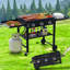 Barbecue pliable à 3 brûleurs au propane à 3 brûleurs pour l'extérieur et barbecue au gaz 45 000 BTU pour l'extérieur et le barbecue avec deux tablettes pliables