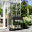 Wicker Planter Combo - Trellis & Storage Shelf-699752242