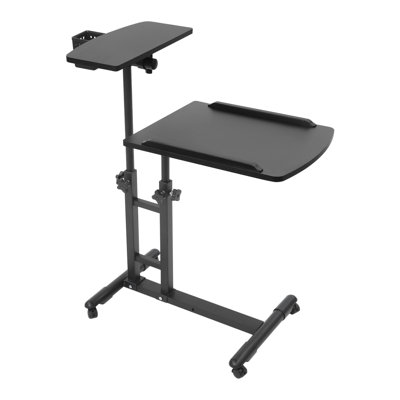 Interlandi Adjustable Height L-Shaped Iron Standing Desk