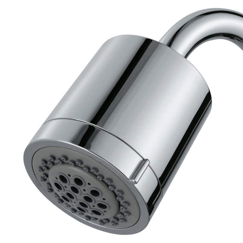 Kingston Brass Shower Scape 3-3/16-Inch Round 2-Function ABS Shower Head, Polished Chrome