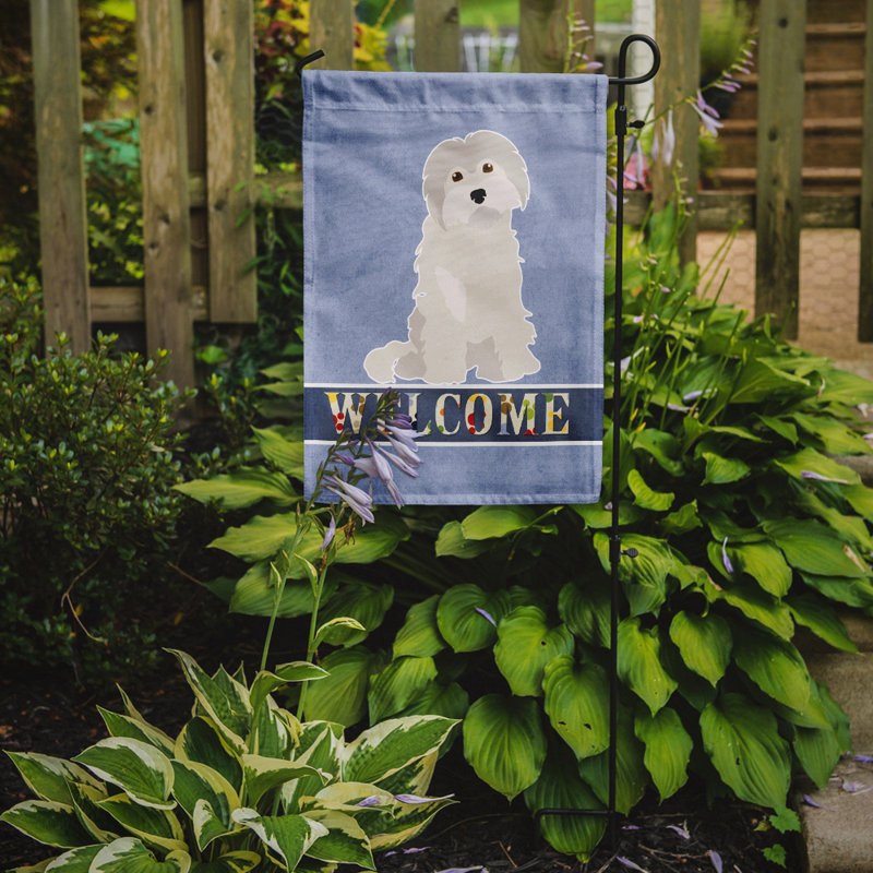 Drapeau impérial Shih Tzu Welcome Garden taille 9EC59815D20042D399EE9FCE8498D299, Bichon maltais 2