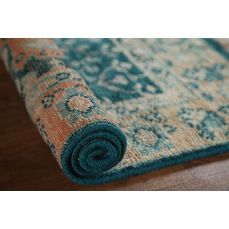 Tapis turc en laine Oushak