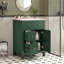Meuble-lavabo moderne 24 po avec lavabo en céramique, meuble-lavabo pour salle de bain à 2 tiroirs-1094201357