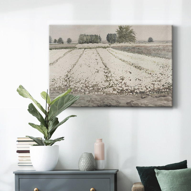 Paysage rétro - XXI, H 41 po x l 61 po x P 1,5 po, Toile tendue