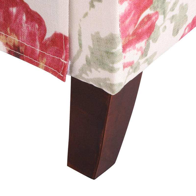 Fauteuil inclinable rembourré Damar, 100% polyester rouge