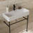 Wenty 17'' Ceramic Rectangular Bathroom Sink