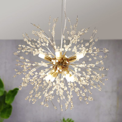 Lustre moderne à 8 lumières Marguerita