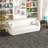 Magali 86.6" Japandi Style Boucle Fabric Sofa-313567898