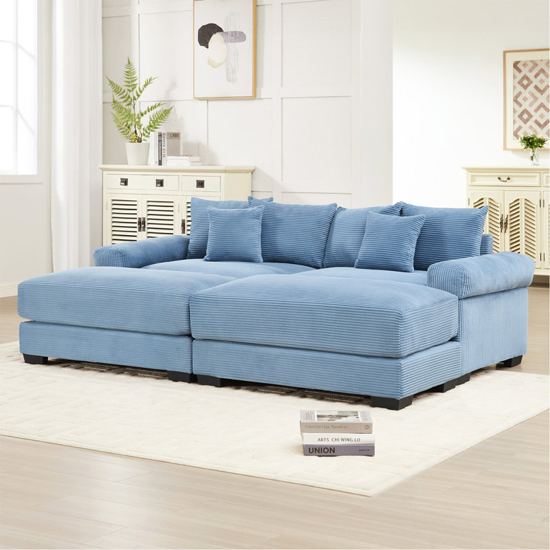 Canapé modulaire surdimensionné 82,6 po Cloud