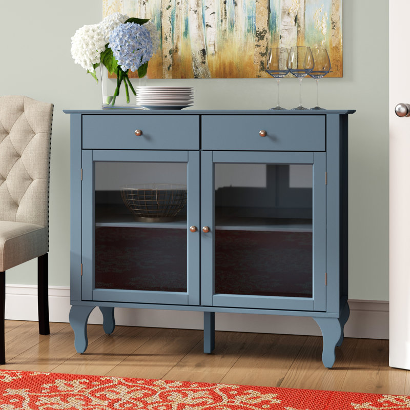 Carhart 42'' Sideboard, Blue