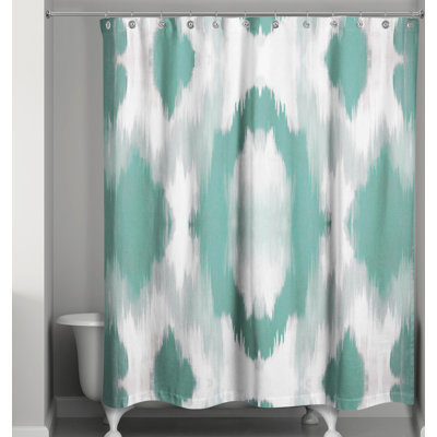 Rideau de douche simple abstrait