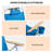 Blue Aluminum Beach Chair-1781390472