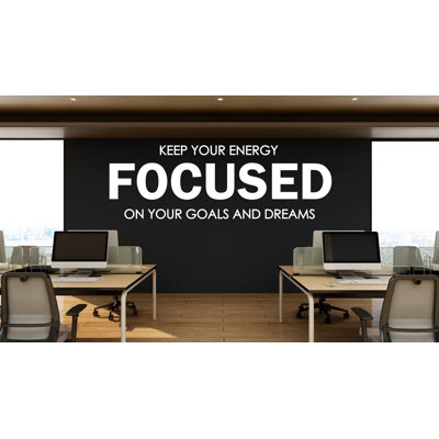 Adhésif décoratif de bureau, citation autocollant pour employé de bureau, autocollant de motivation travail d'équipe