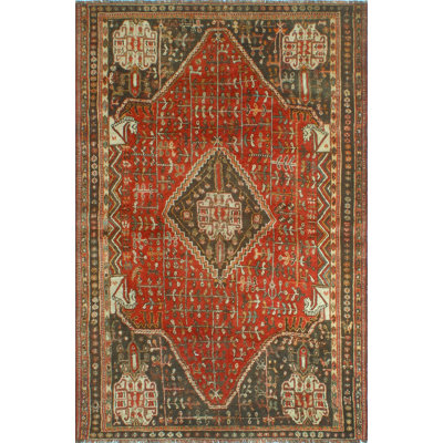 One-of-a-Kind 5' X 7'5" New Age Wool Area Rug in