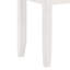 Tabouret de coiffeuse blanc avec siège rembourré-711743129