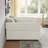 Upholstered Tufted Daybed with Trundle Boucle Fabric Sofa Bed with Vertical Stripe Backrest