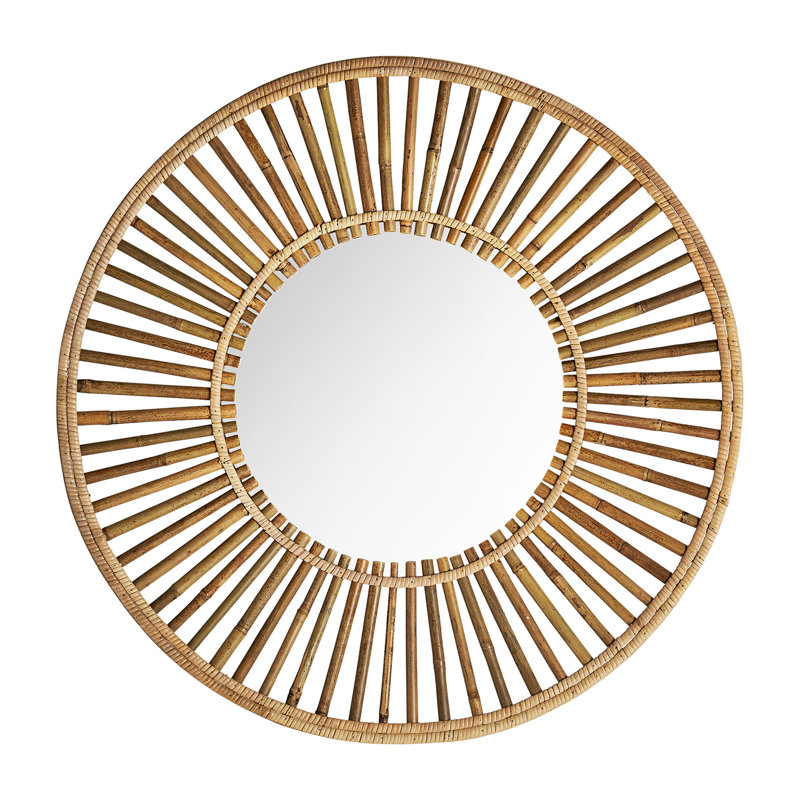 Harviell Wood Wall Mirror