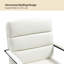 Chaise de bureau en cuir Anagrace avec support lombaire-469467475