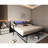 Twin Size Daybed With Lights, Power Ports & Trundle, Adjustable Metal Bed For Bedroom, Living Room, Guest Black - Strong Slats, Charging Height Led, Station Frame Steel Construction, No Box Spring