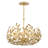 Aumiller 5 Light Matte White Chandelier-649450318
