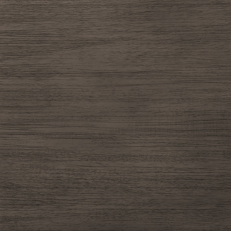 Table de bout ronde avec tablette Stacie, Gris foncé brossé
