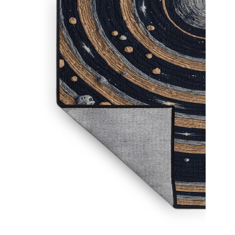 Tapis gris lavable à la machine, Rectangle 6 pi x 9 pi