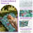 Porch Swing Cushions With Backrest, 4" Thicken Waterproof Outdoor Bench Cushion, Only Cushion-799062589-799062577
