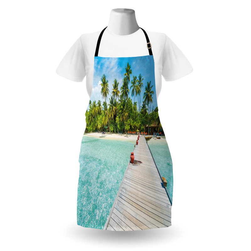 No Pattern Bib Apron