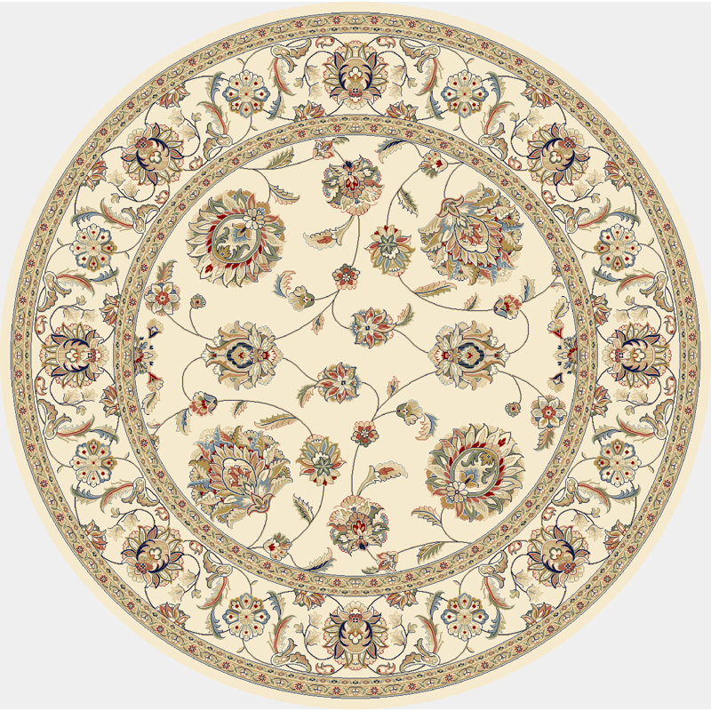 Tapis ivoire Attell, Rond 7 pi 10 po