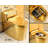 WATERMONY 1.45 Gallons GPF Elongated Close Coupled Toilets (Seat Included)