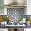 Twenties 8" x 8" Ceramic Patterned Wall and Floor Tile