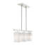 Luminaire suspendu linéaire à 3 lumières pour îlot de cuisine Nailwell-27063589