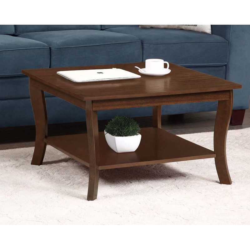 Table basse 30 "avec tablette Carbin, Espresso