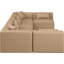 Canapé modulaire en similicuir 6 pièces Houswerth-94884337