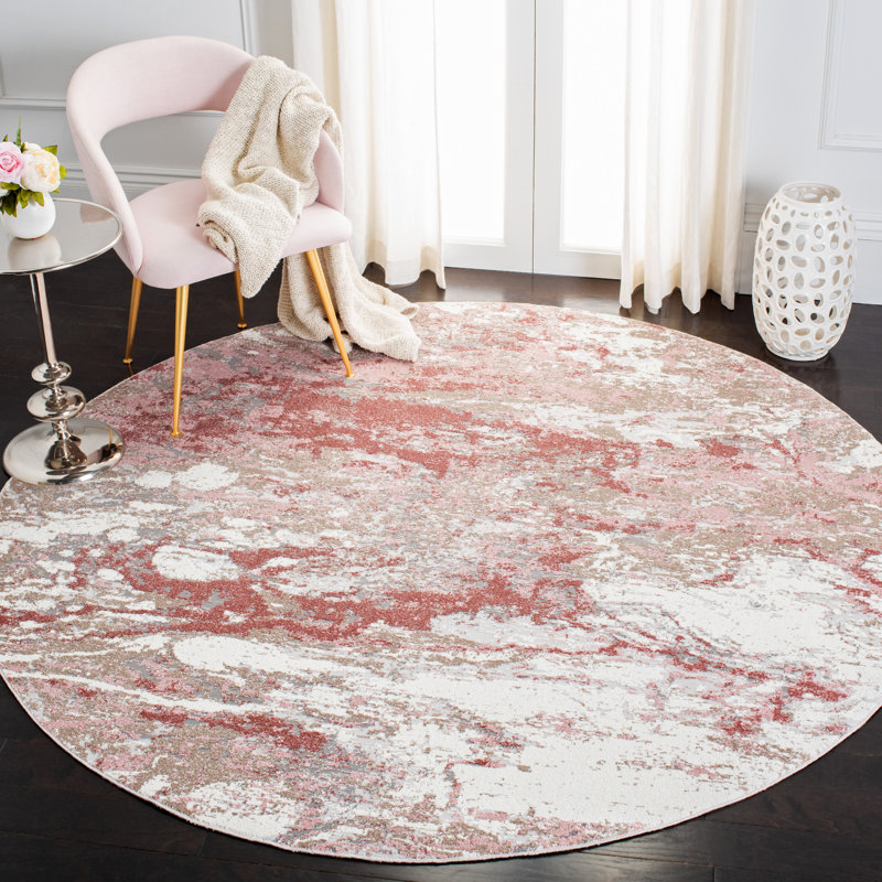 Tapis oriental Neenah 800 Performance, Rond 6 pi 7 po