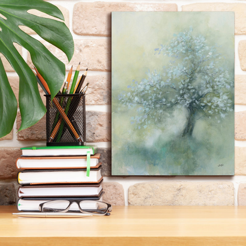 "Epic Graffiti" Subtle Tree 2 "par Julia Purinton, art mural sur toile, H 16 po x l 12 po x P 0,75 po