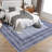 Machine Washable Area Rugs Soft Low-Pile,  Vintage Area Rug Non-Slip & Mark Resistant Carpet - Non-Shedding - Bedroom & Dining Decor-1406785827-1406785830
