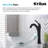 Clear Glass Glass Circular Vessel Bathroom Sink