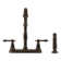 Oakmont Double Handle Kitchen Faucet with Side Spray